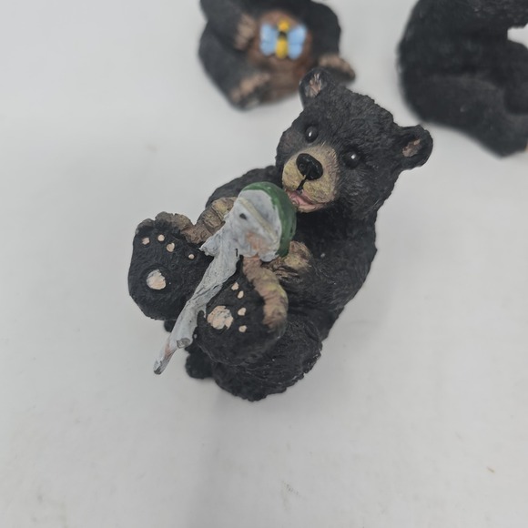 BEAR FIGURINES LOTS OF 5 - Picture 3 of 11